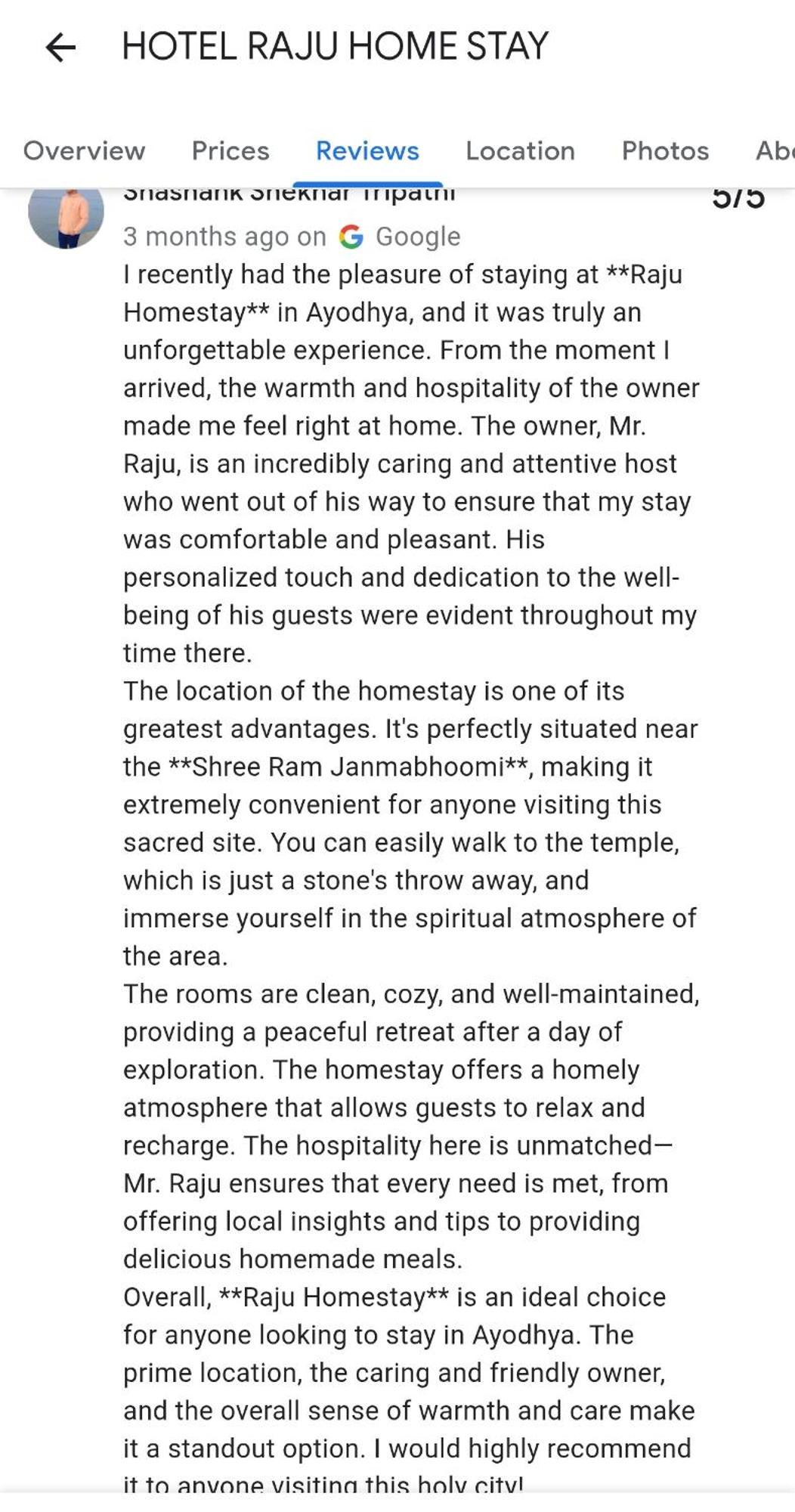 Hotel Raju Homestay Ayodhya 150 Meters From Shree Ram Janmbhoomi Temple 200 Meters From Ayodhya Dham Railway Station 외부 사진